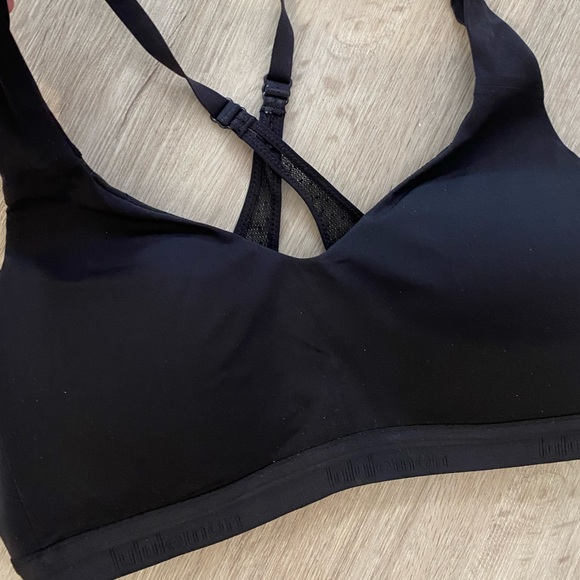Lululemon | Black Sports Bra | Size 34C - Picture 2 of 4